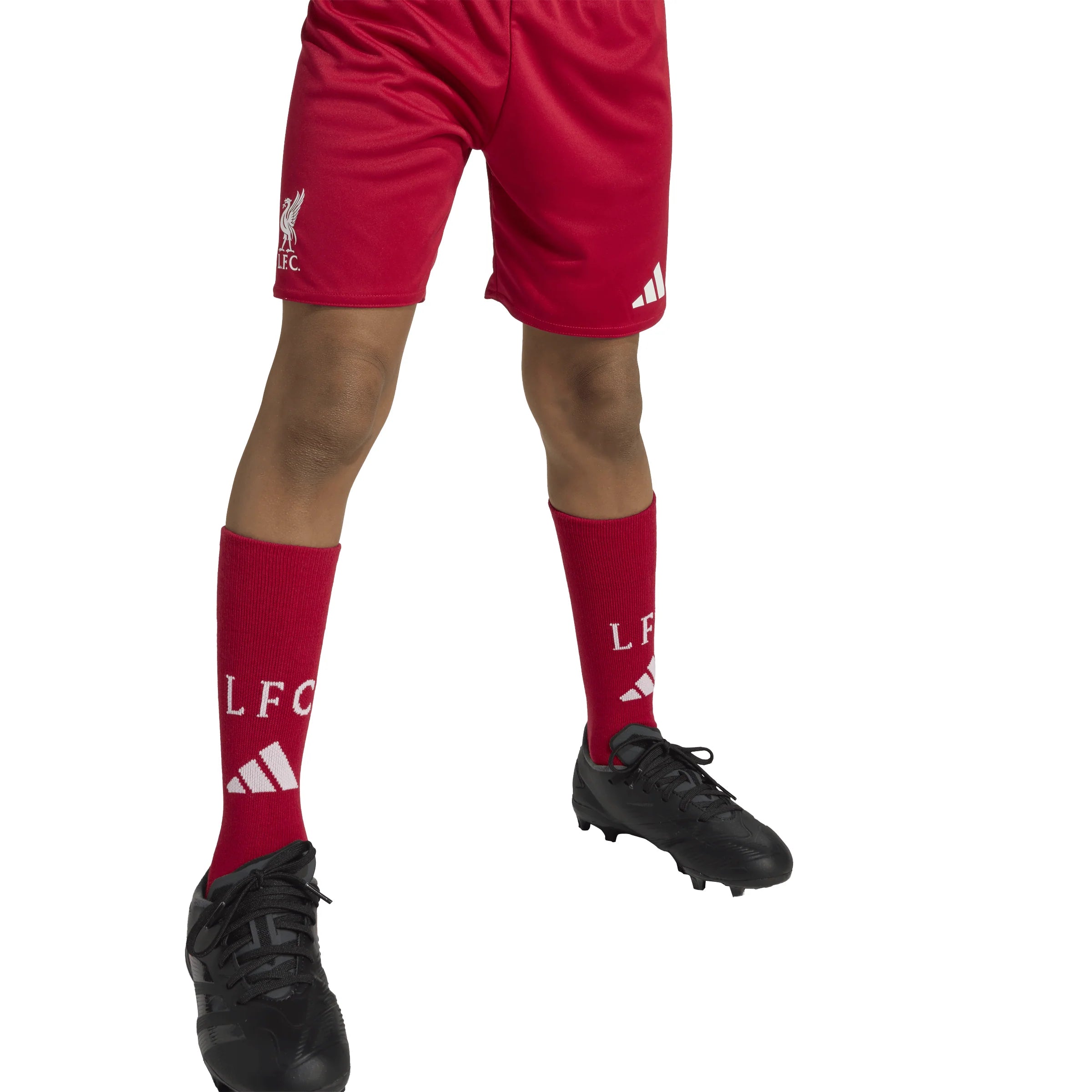 adidas Liverpool FC Home Mini Kit Youth Soccer 25 26 Red