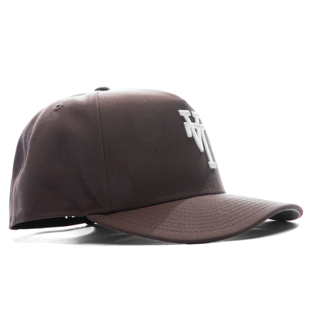 9FIFTY A Frame Snapback Upside Down Los Angeles Dodgers Walnut