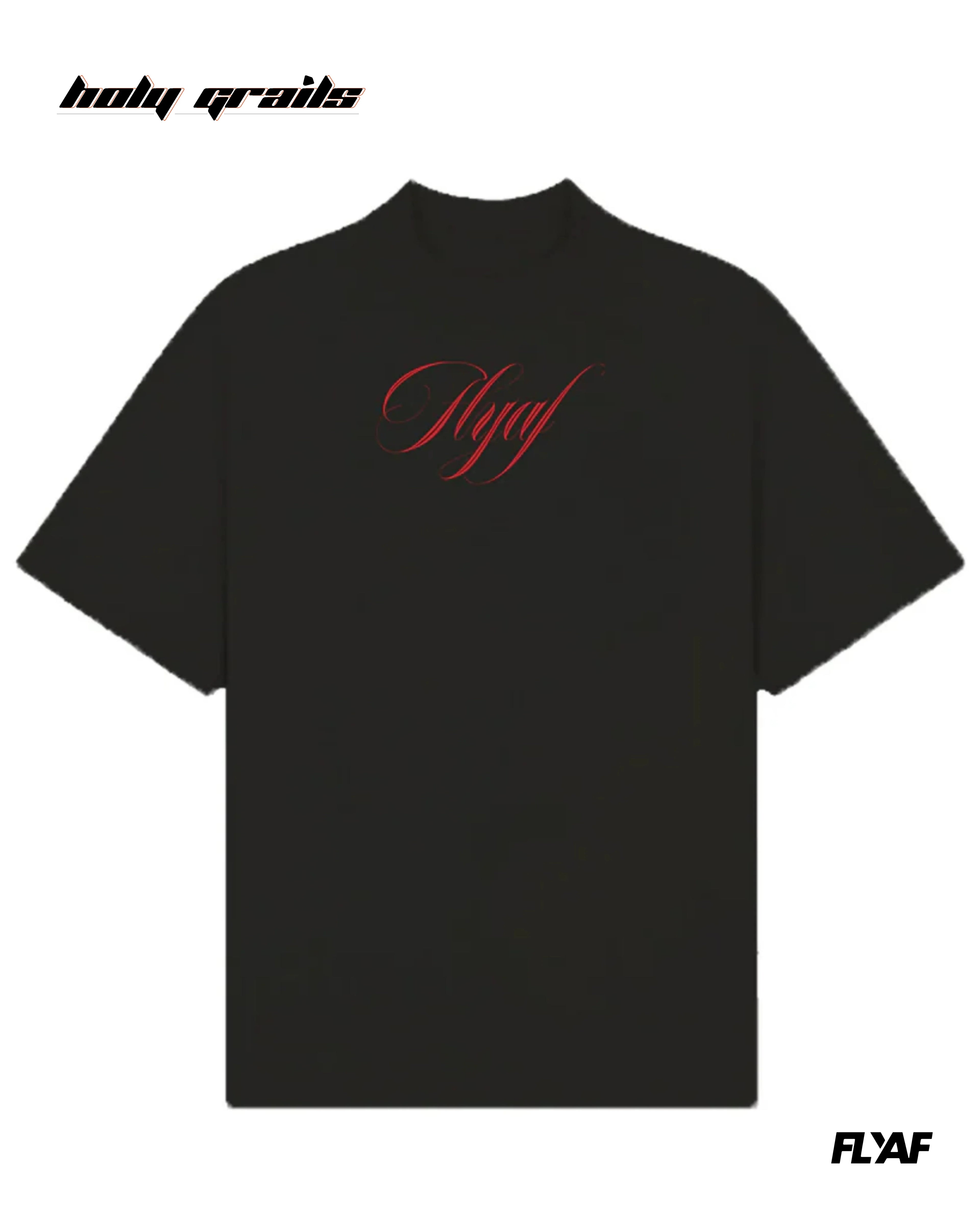 Ace of Spades Black Oversize Tee HG x FLYAF