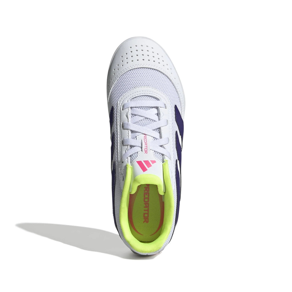 adidas Predator Club Sala Indoor Boots Junior White Purple