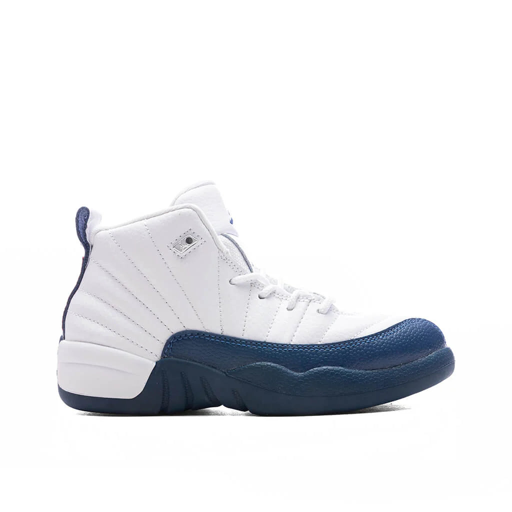 Air Jordan 12 Retro French Blue PS White French Blue Metallic Silver