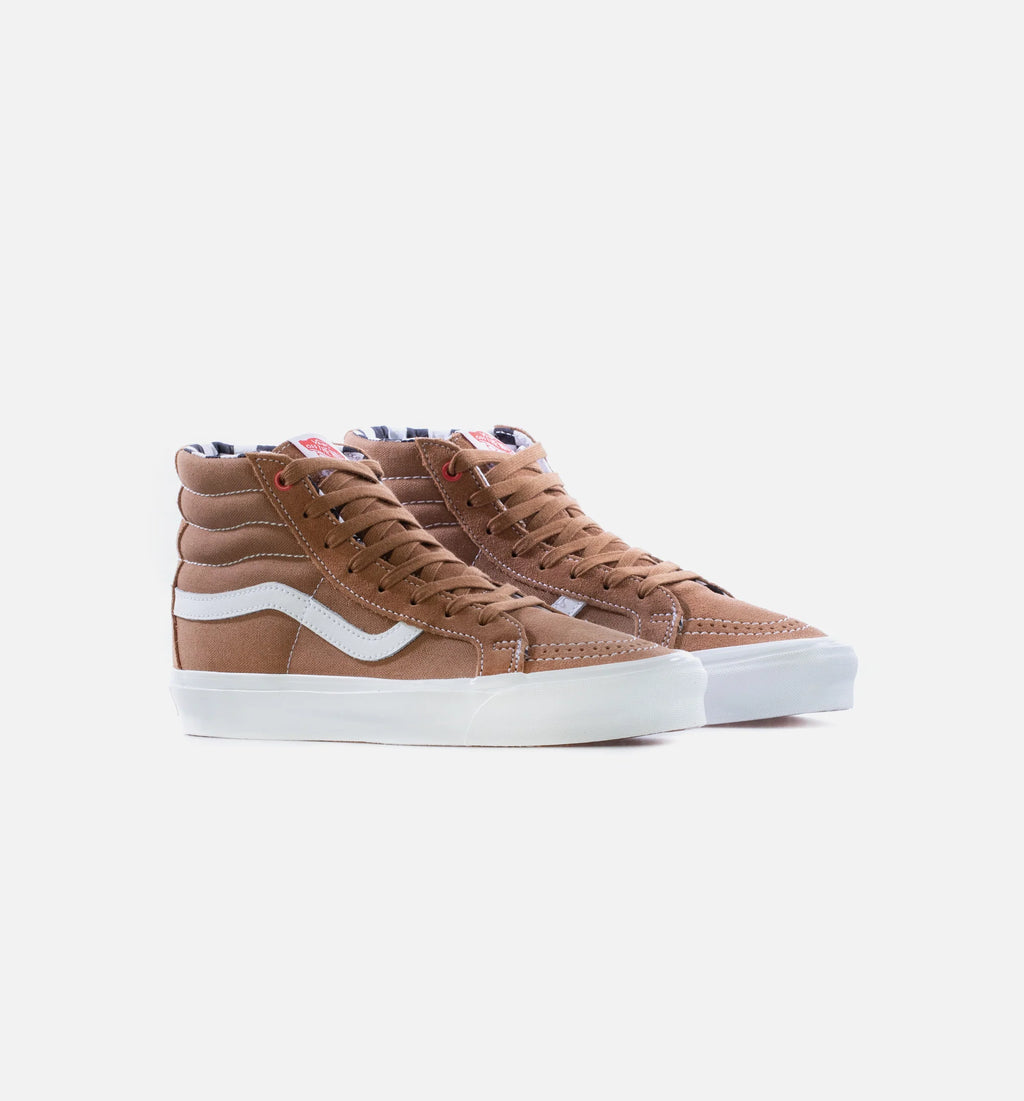 Vault x Ray Barbee OG SK8 Hi Mens Skate Shoe Light Brown White
