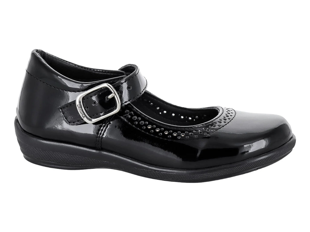 Zapatos Jakuna de Charol Negro para Niña