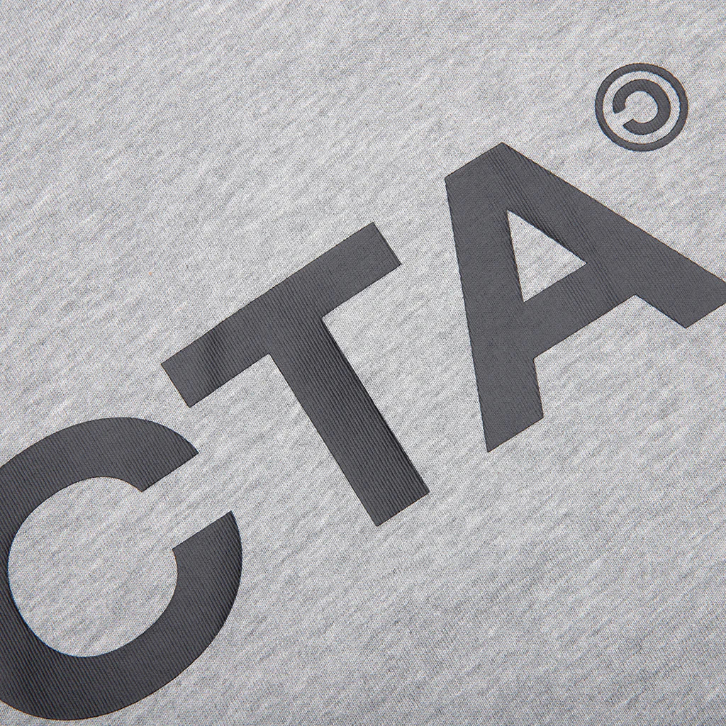 Nike x NOCTA Big Body CS Tee Heather Grey Matte Silver Black