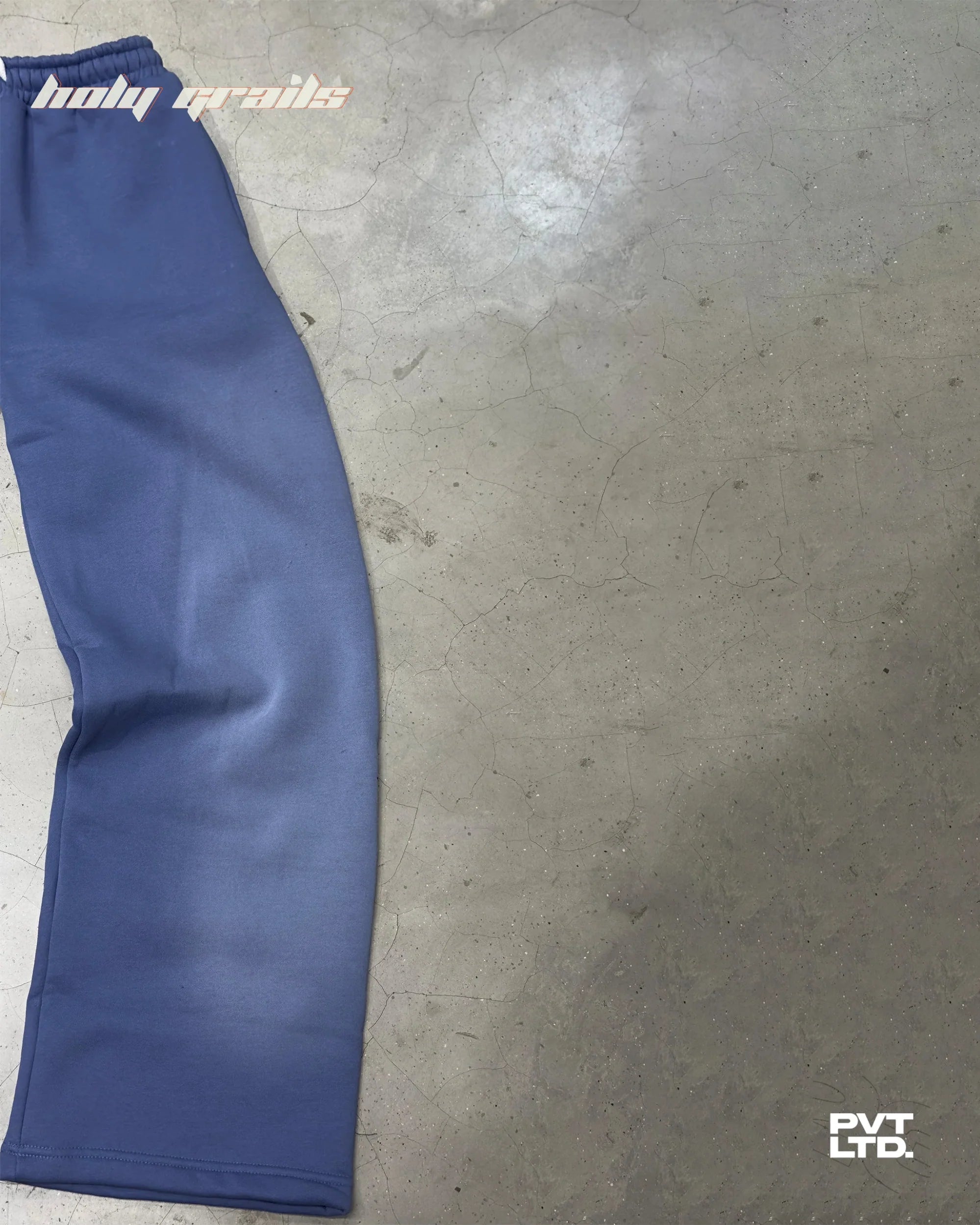 Pvt Blue Spray Track Pants HG x Pvt Ltd