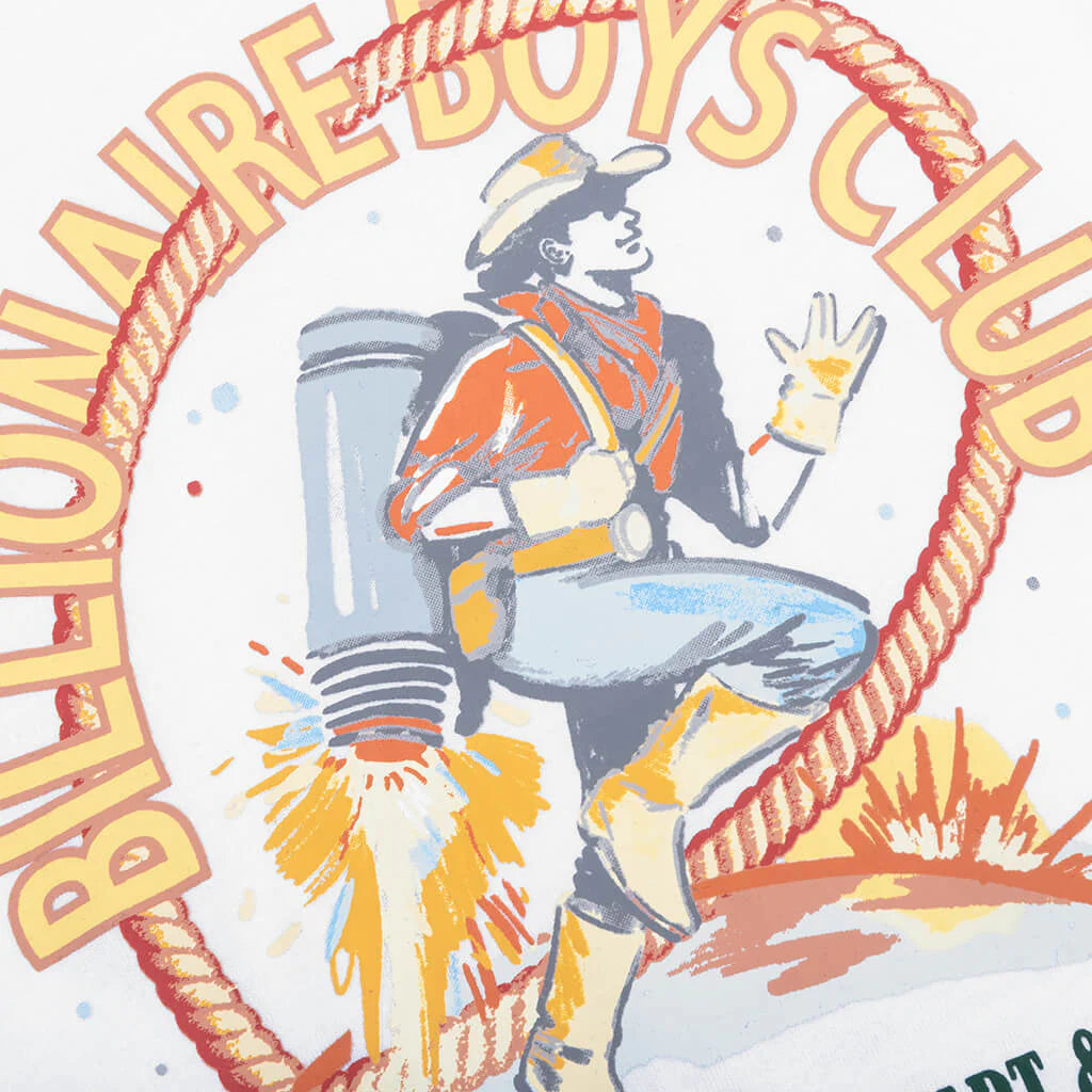 Kids BB Old Frontier S S Tee White