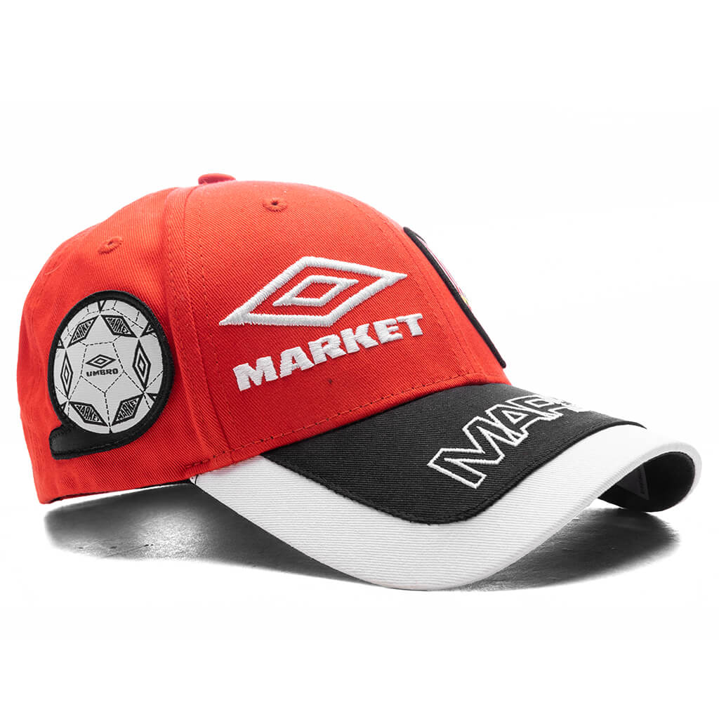 Umbro x Market Structure Adjustable Hat Vermillion