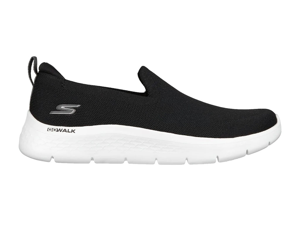 Tenis Skechers Go Walk Flex Negro con Blanco para Hombre