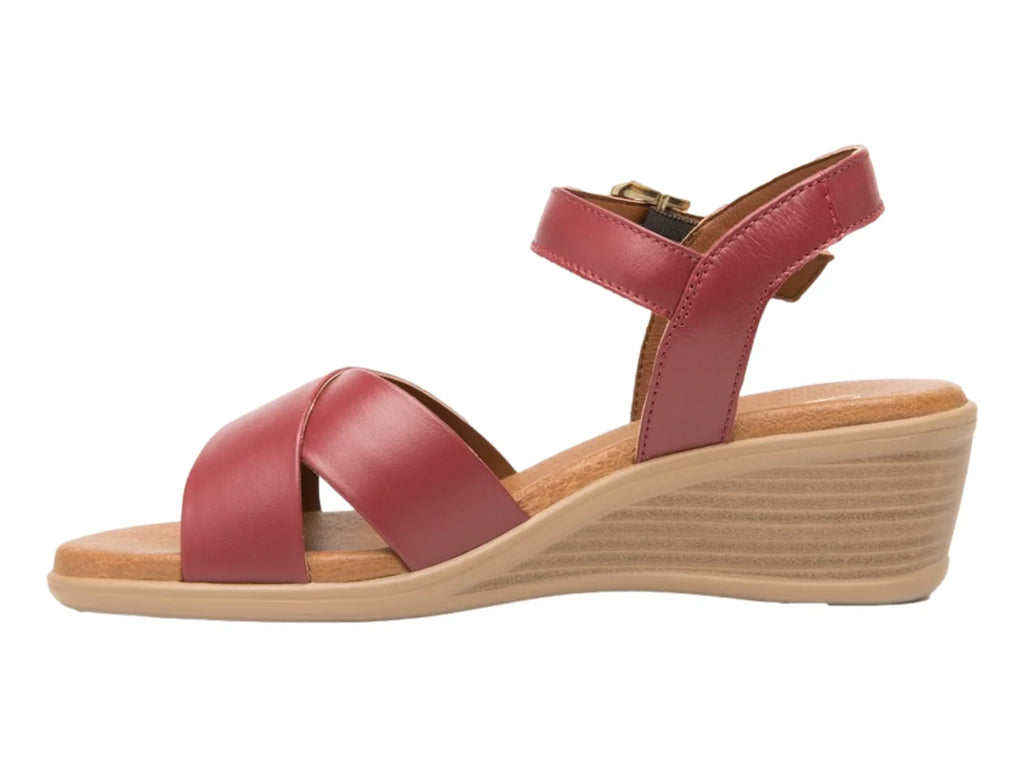 Sandalias Flexi de Plataforma Rojo para Mujer