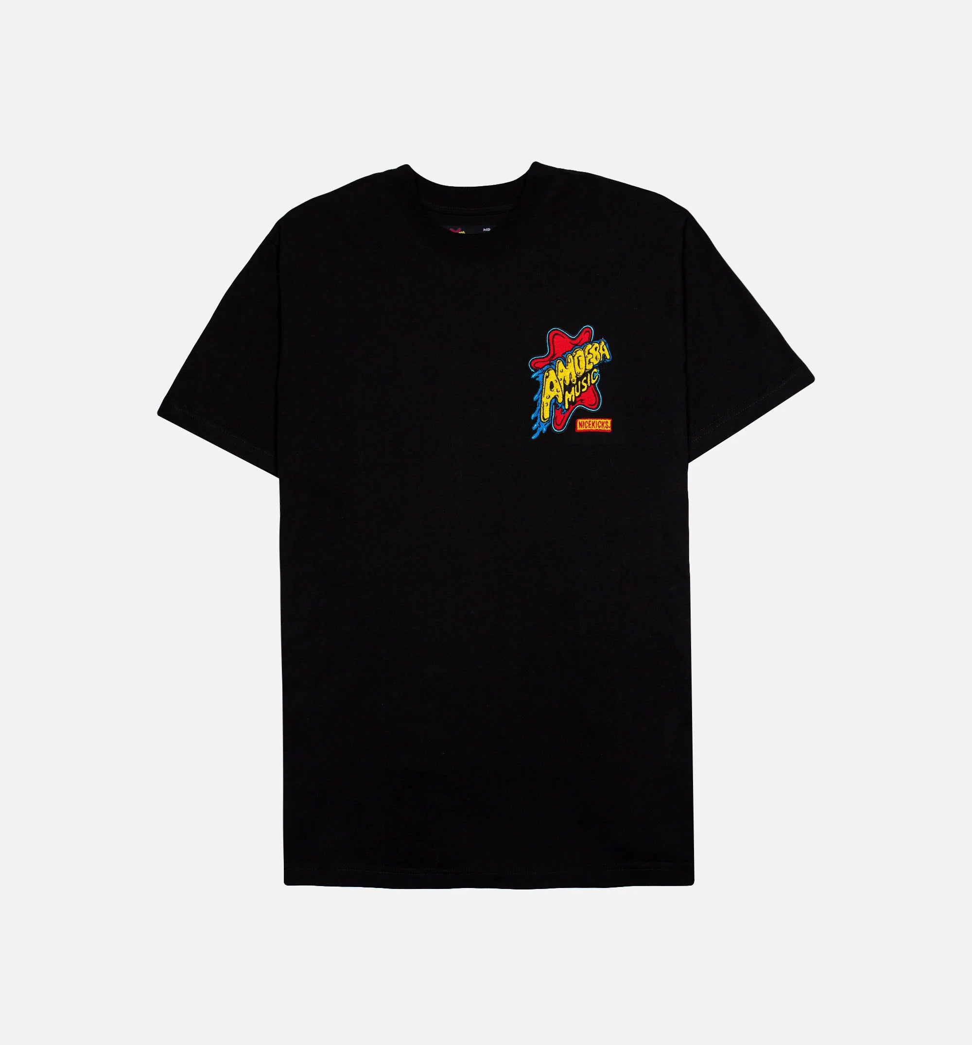 Nice Kicks X Amoeba Logo Short Sleeve Shirt Black