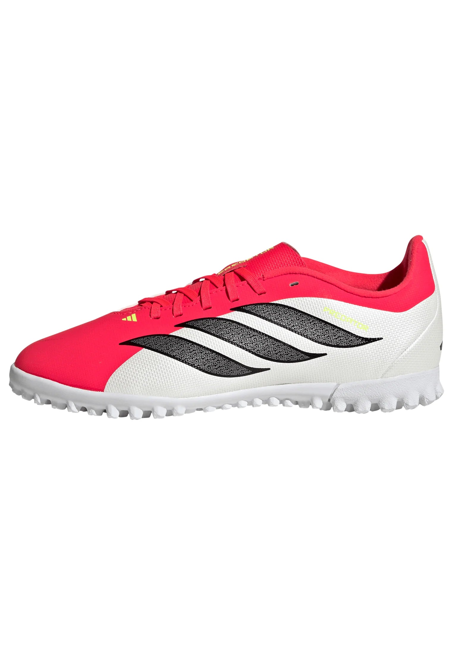 adidas Predator Club TF Turf Youth Soccer Cleats Red Black White
