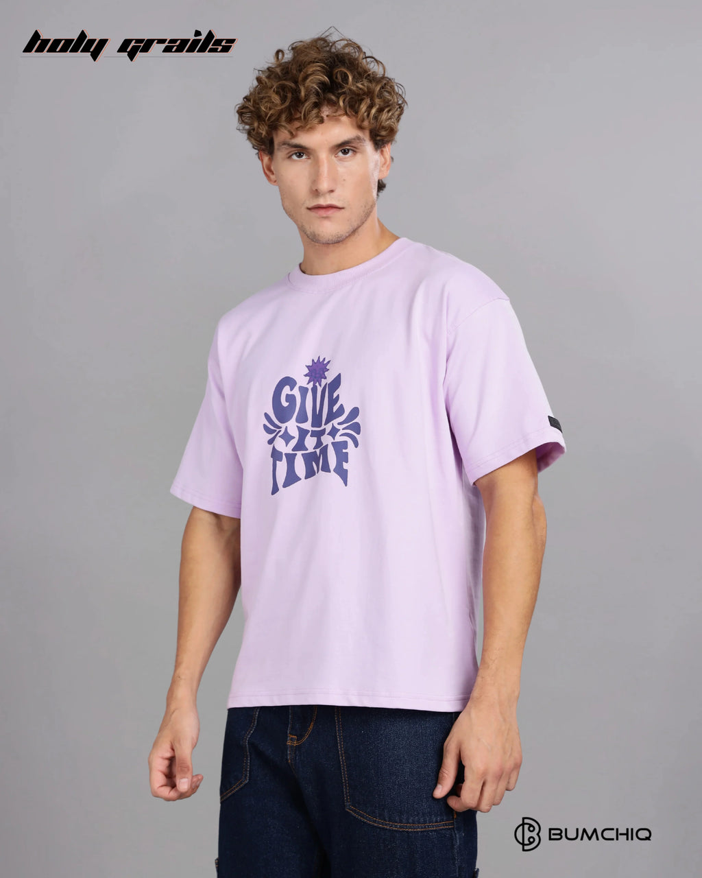 Fake Make Pink Oversize Tee HG x Bumchiq