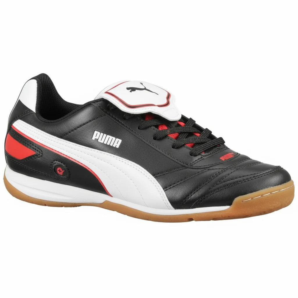 PUMA Esito Finale IT Indoor Soccer Shoes Black White