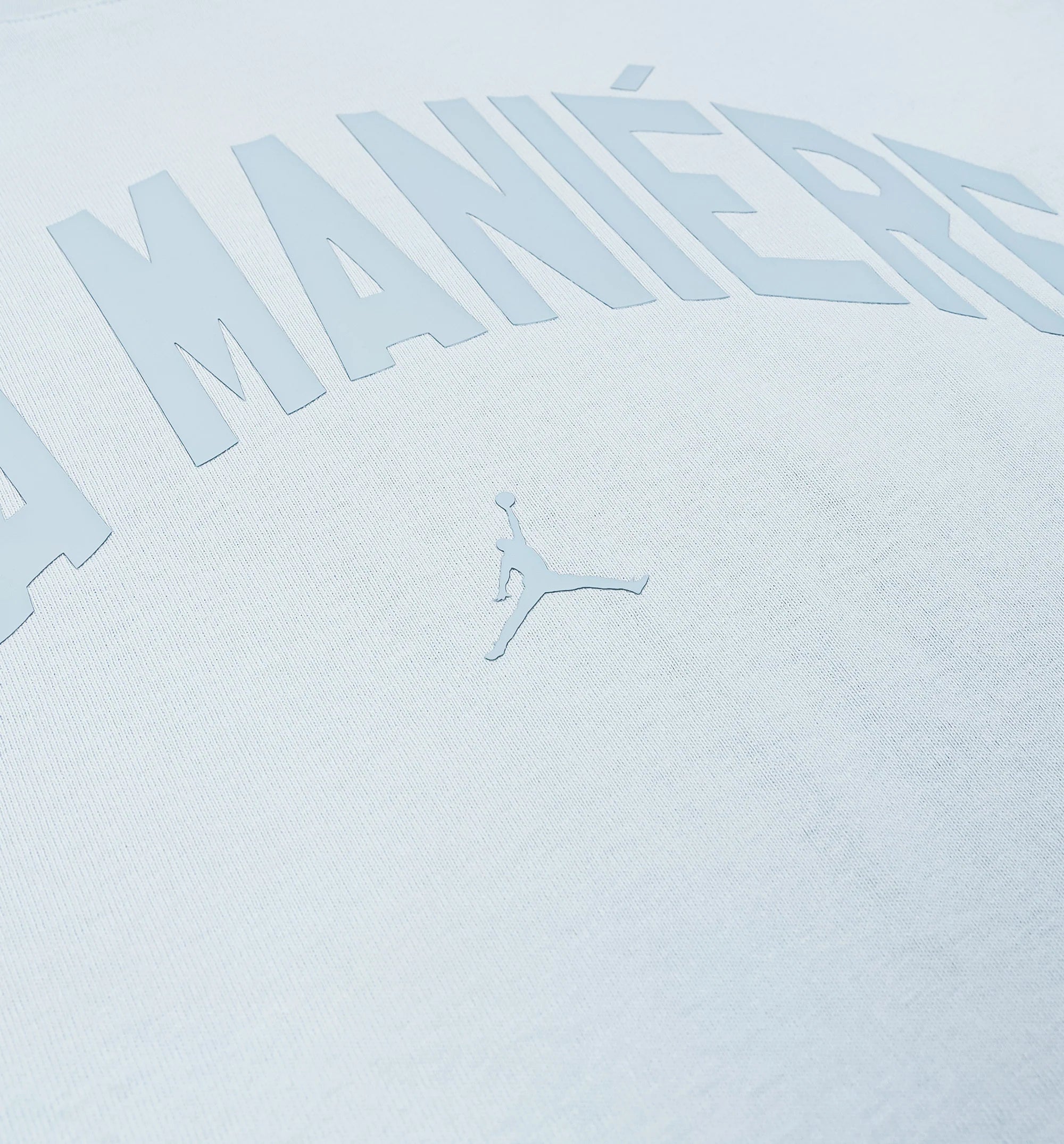 Air Jordan x A Ma Maniere Graphic Mens Short Sleeve Shirt Blue