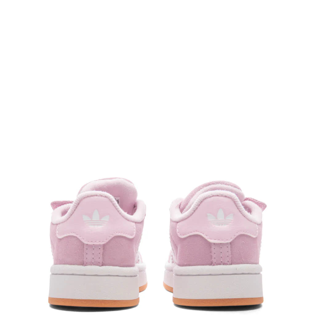 Toddlers Campus 00s Comfort Elastic Lace Clear Pink Cloud White Gum