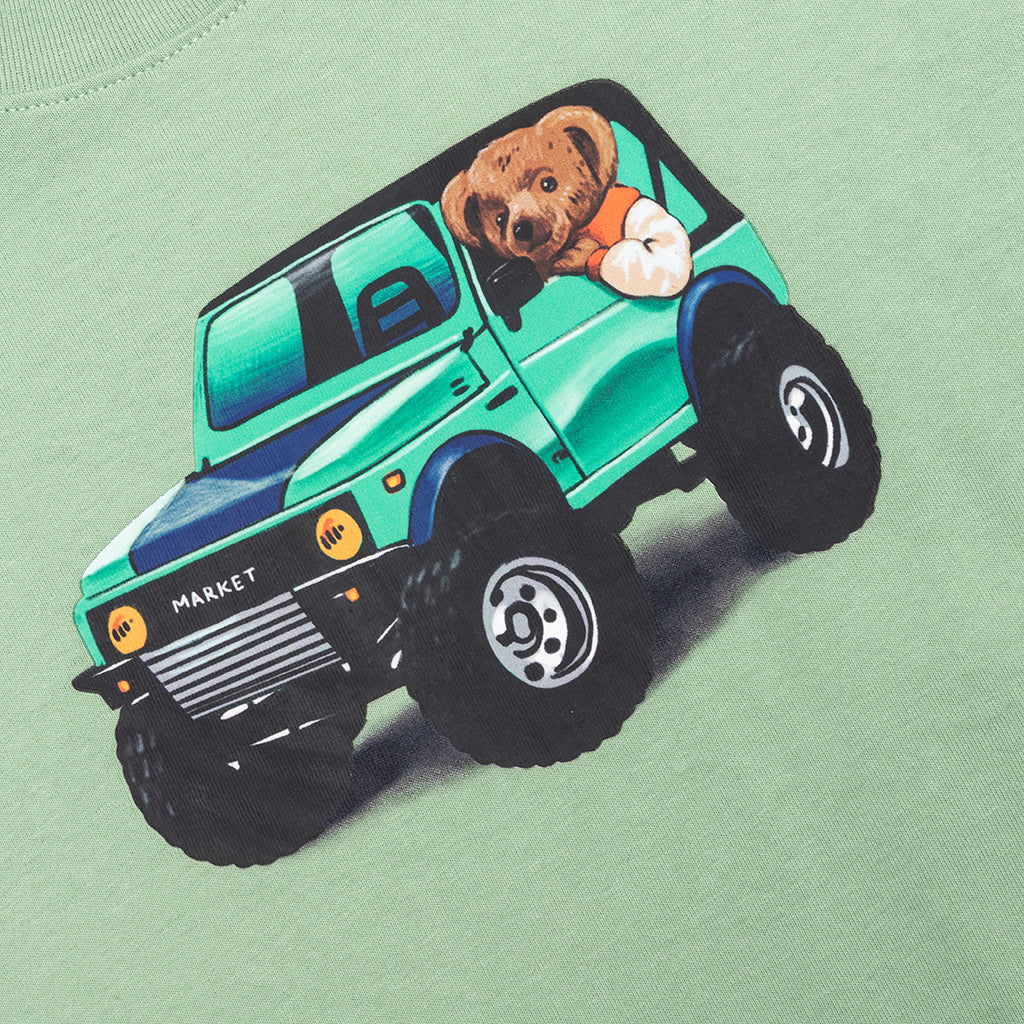4X4 Bear T Shirt Basil