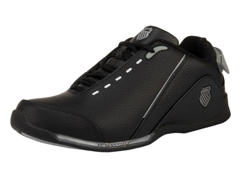 Tenis K Swiss Montrau 20 Negro con Plata para Hombre