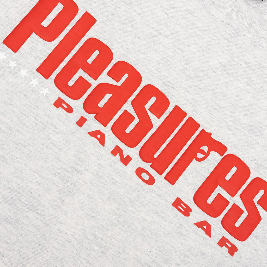 Piano Bar T Shirt Heather Grey
