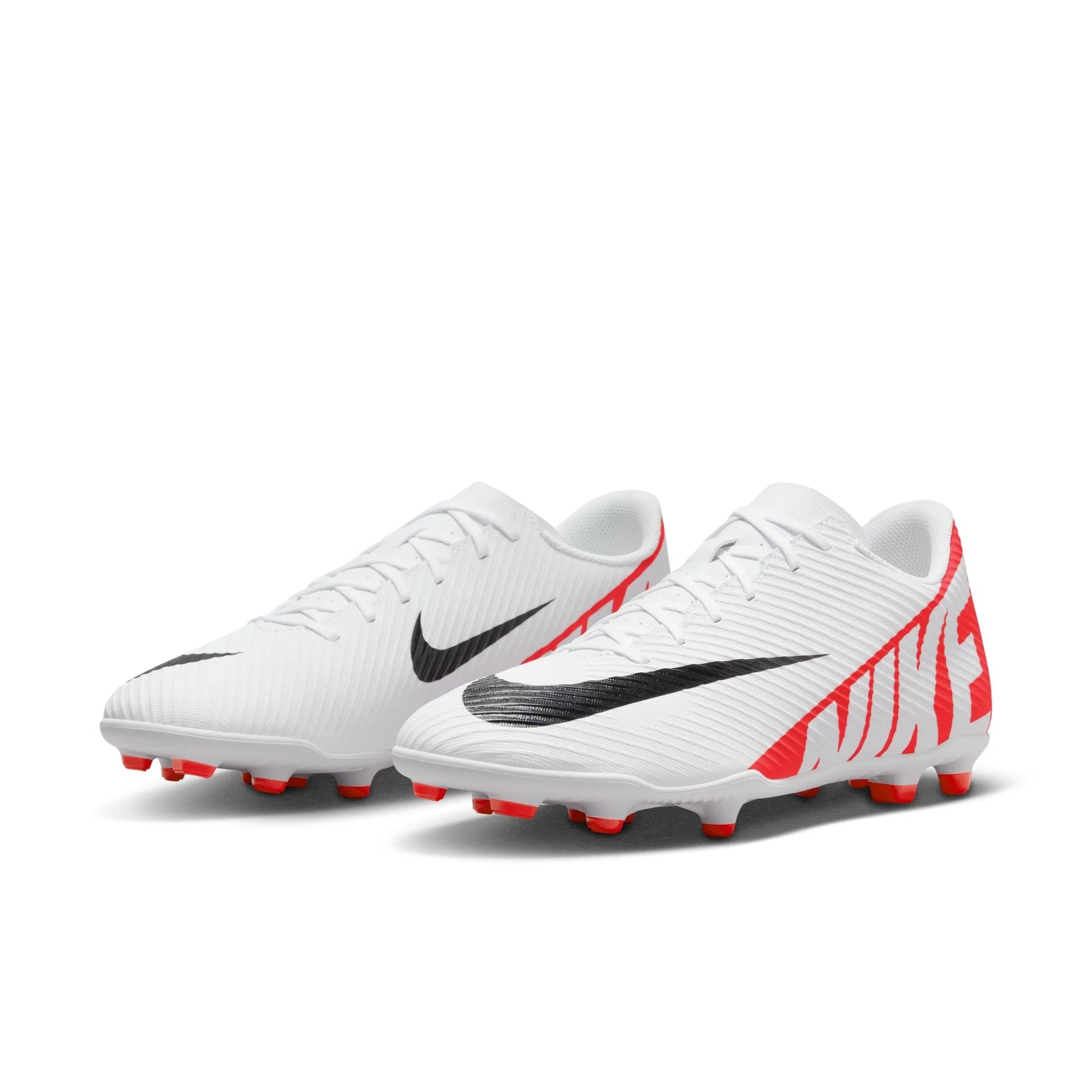 Nike Mercurial Vapor 15 Club Multi Ground Soccer Cleats Bright Crimson White Red Black