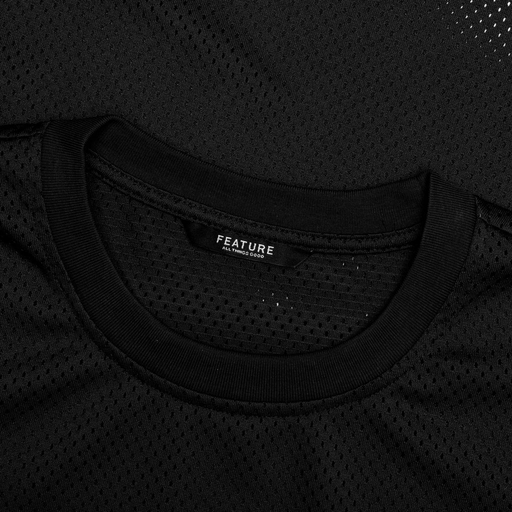 Boyer Mesh Tee Black