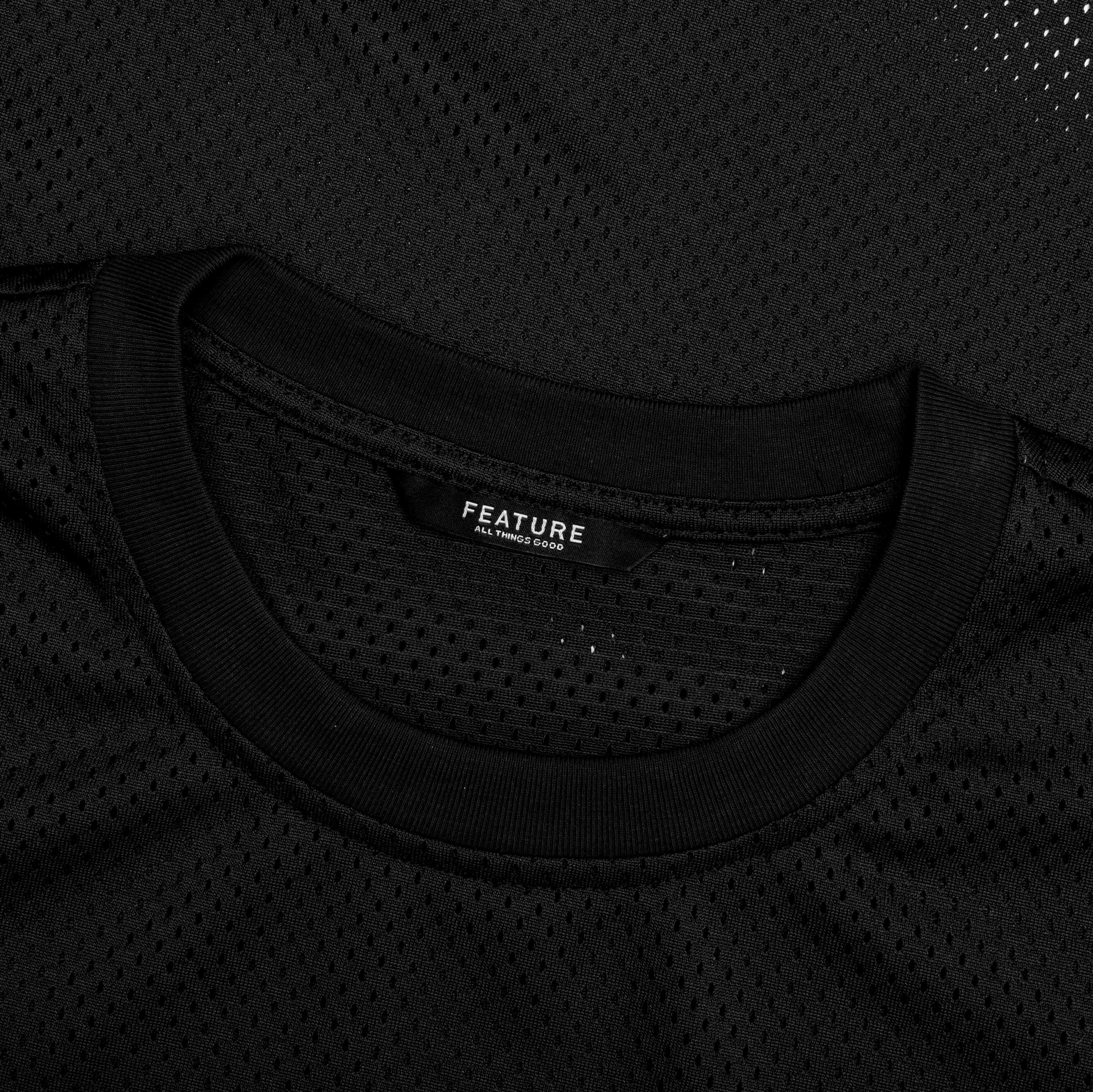 Boyer Mesh Tee Black