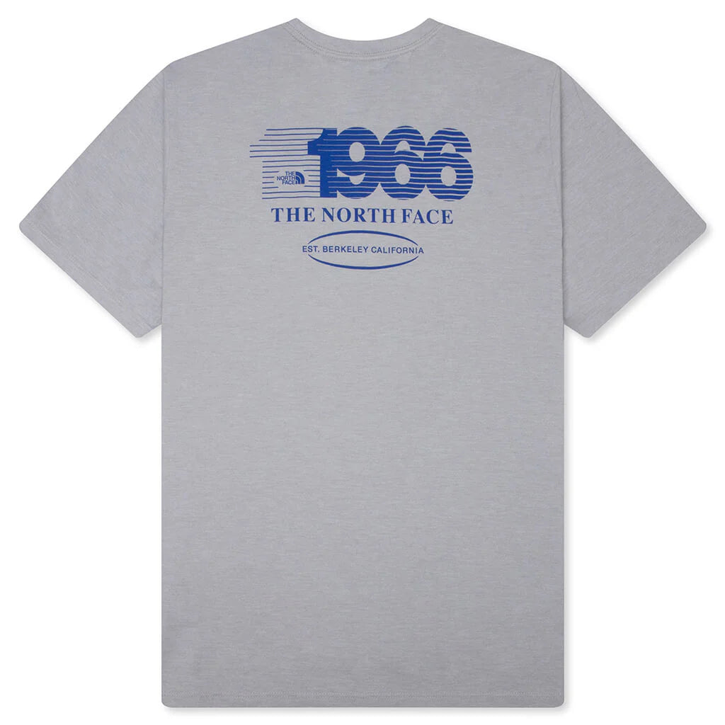 Tri Blend Logo Play S S Tee TNF Light Grey White Heather
