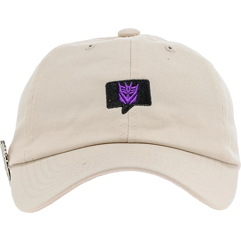 Nice Kicks X Transformers Decepticon Dad Hat Stone