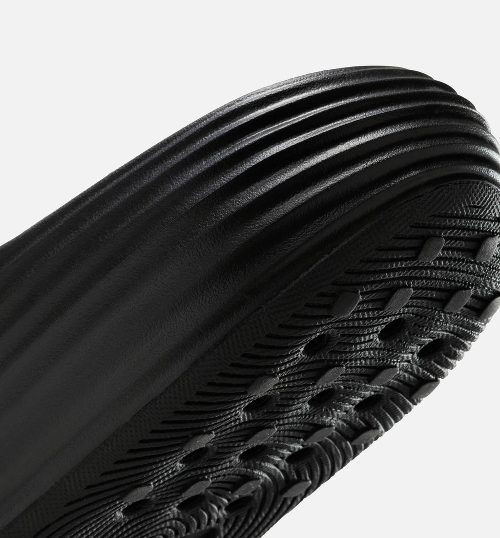 ReactX Rejuven8 Mens Slide Black Black Black