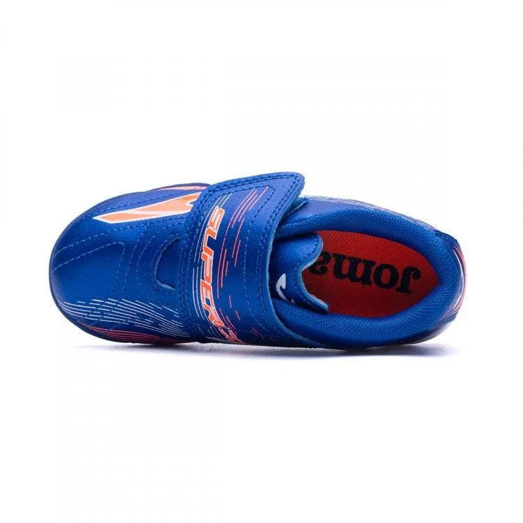 JOMA Super Copa JR 2204 Turf Shoes Blue Orange