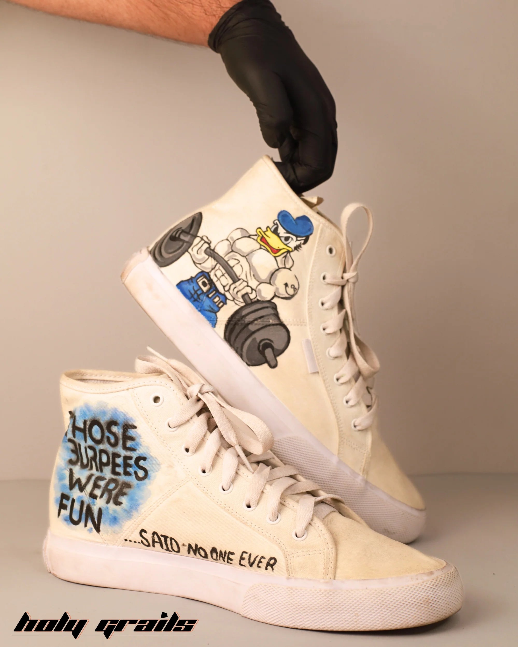 Converse Canvas High x Duck Flex Kicks