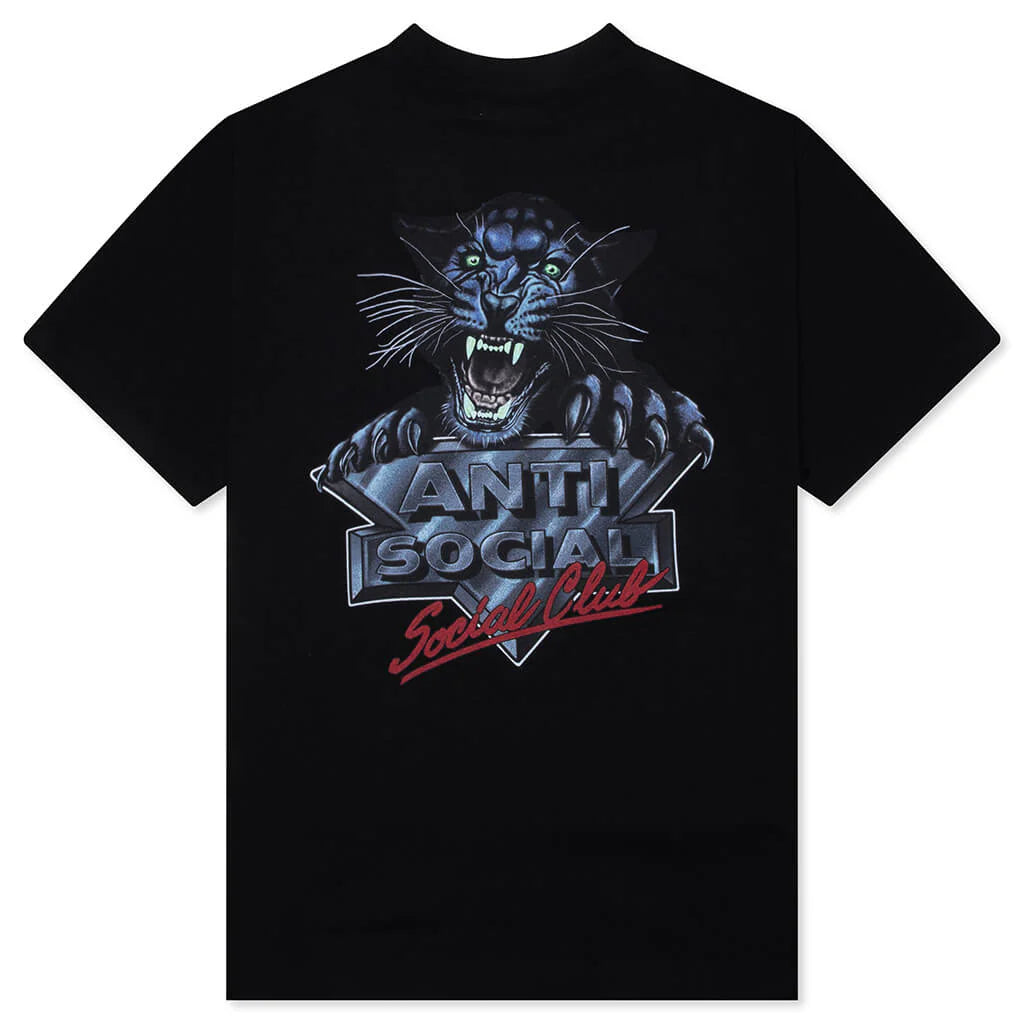 Snow Cat Tee Black