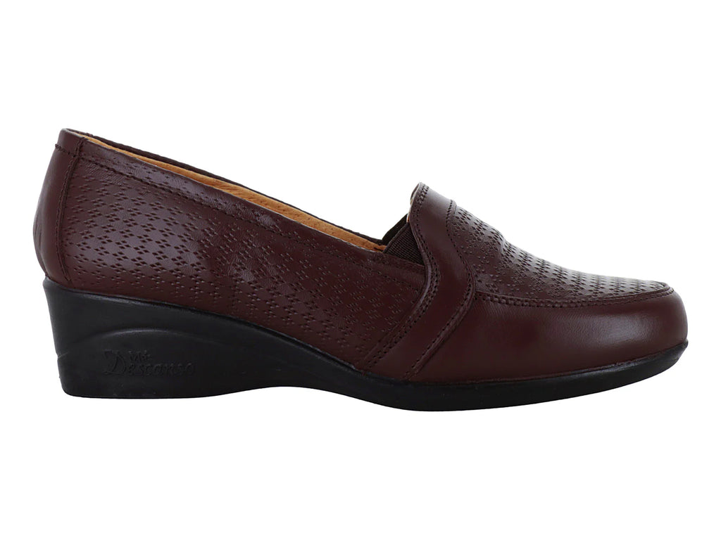 Zapatos Confort Mas Descanso Café para Mujer