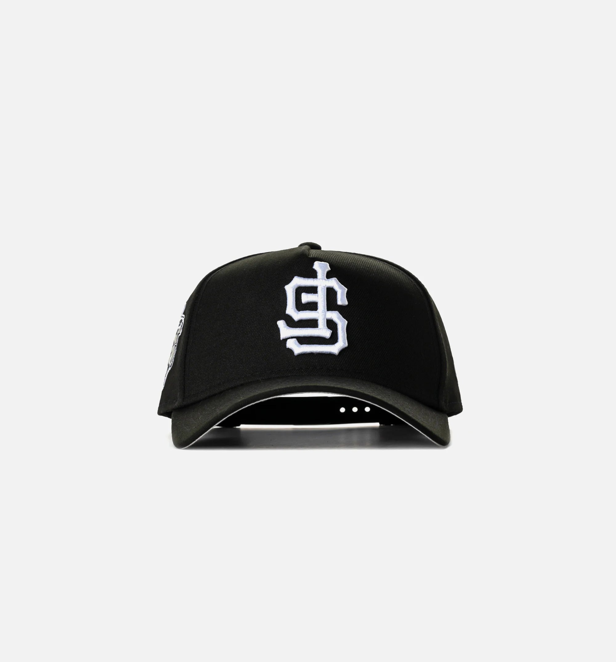 San Francisco Giants Upside Down 940AF Snapback Mens Hat Black White