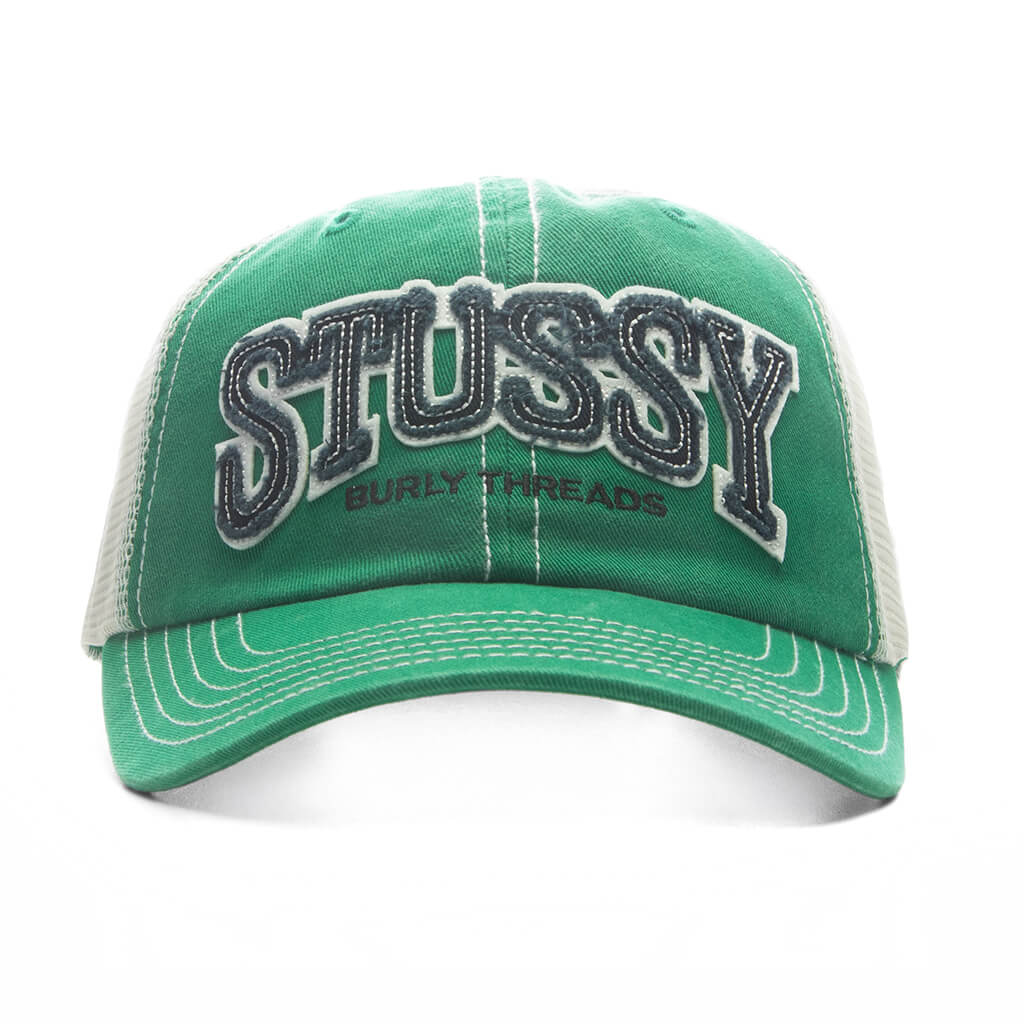 MD Burly Threads Trucker Green