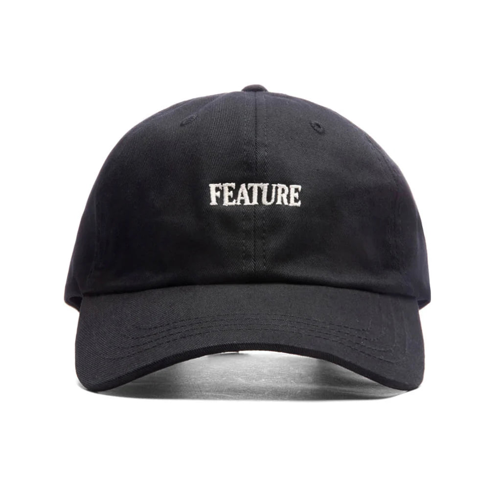 Arch Dad Hat Black Cannoli Cream