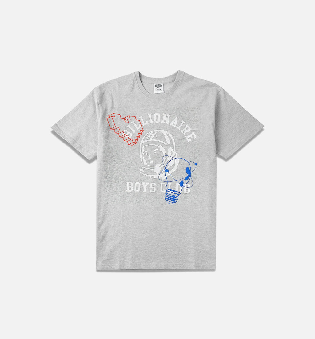 BB Billionaire Short Sleeve Tee Mens T Shirt Gray