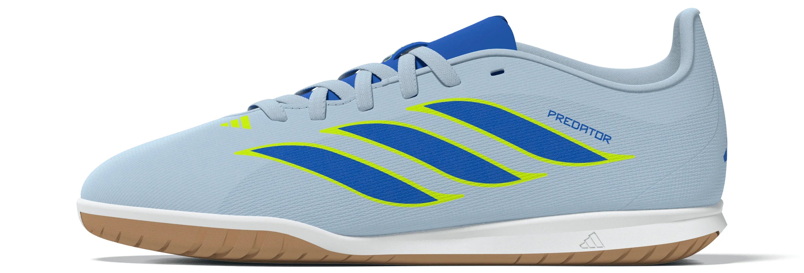 adidas Predator Club Sala IN Indoor Youth Soccer Shoes Sky Blue Yellow