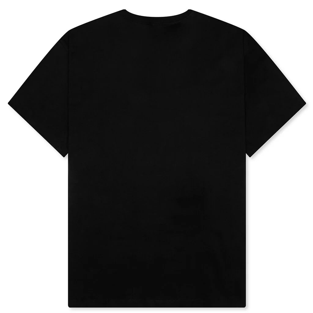 Essential Simple Dome Oversized S S Tee Black