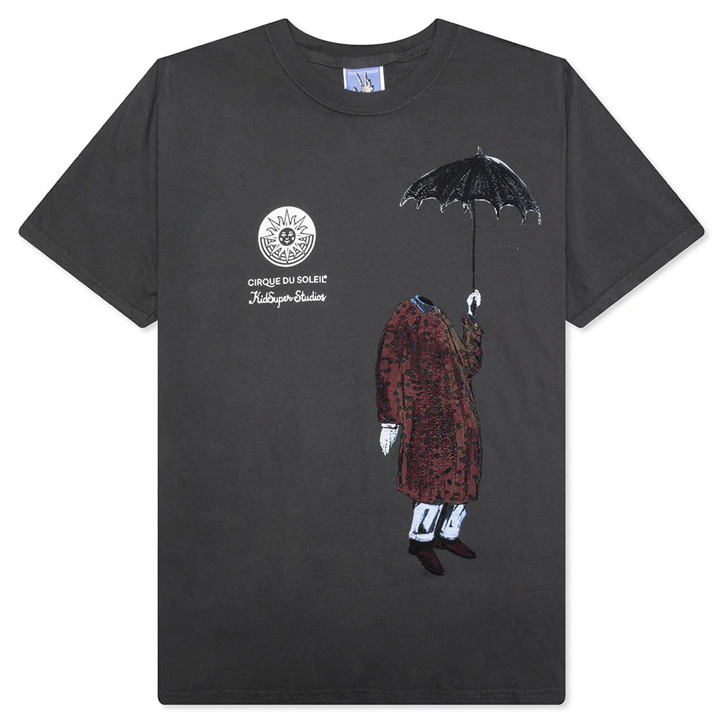 Cirque Du Soleil No Head Tee Washed Black