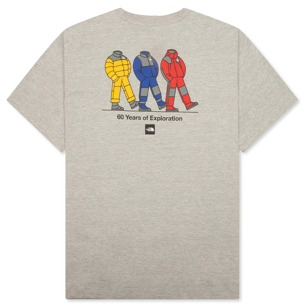 TNF Celebration Relaxed S S Tee TNF Pale Grey Heather