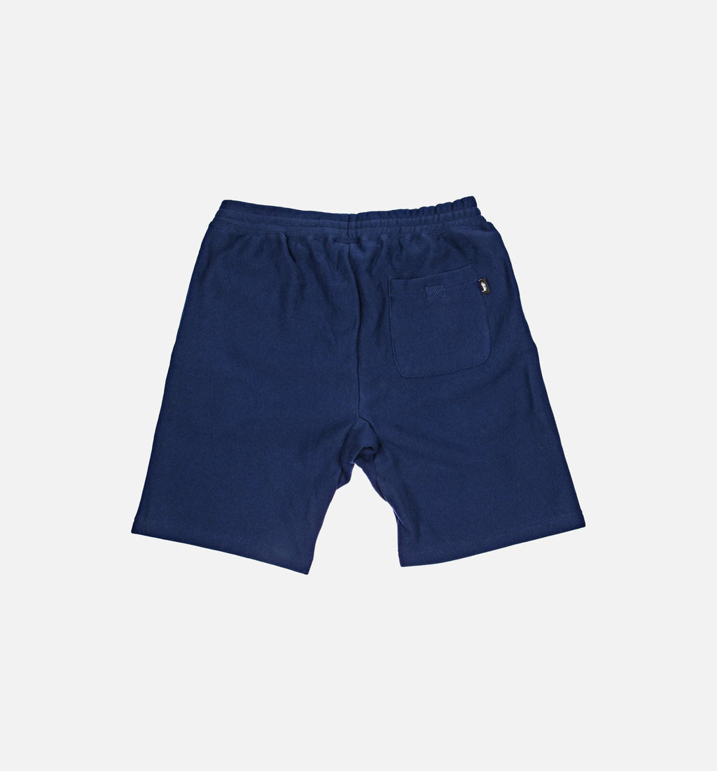 Stüssy Stock Fleece Shorts Mens Navy