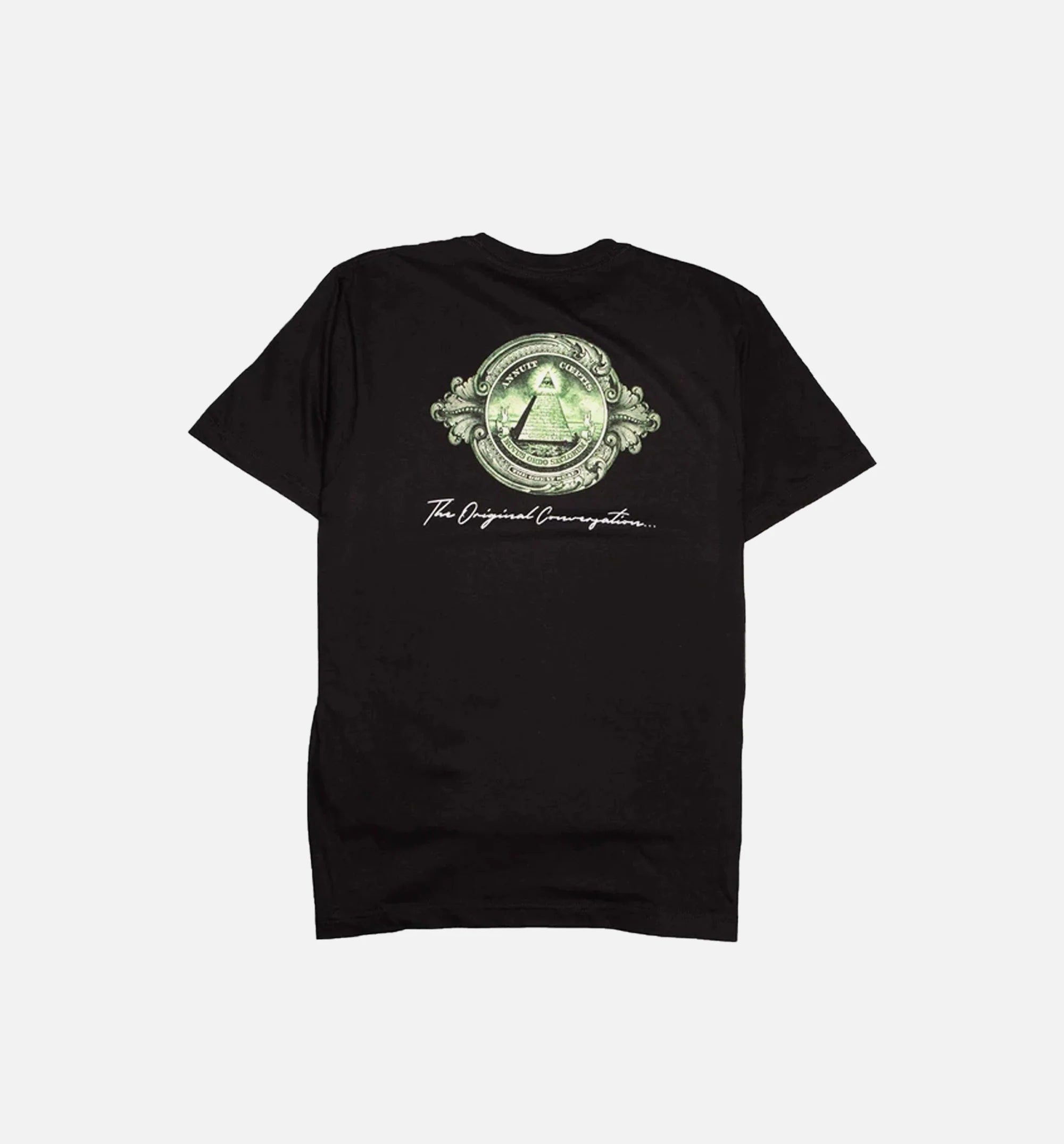 Society Mens T Shirt Black Black