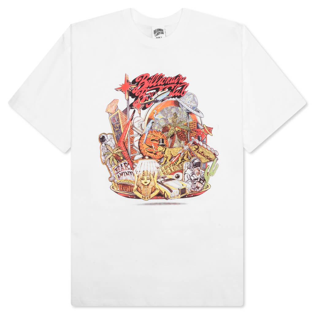 BB Floating City S S Tee White