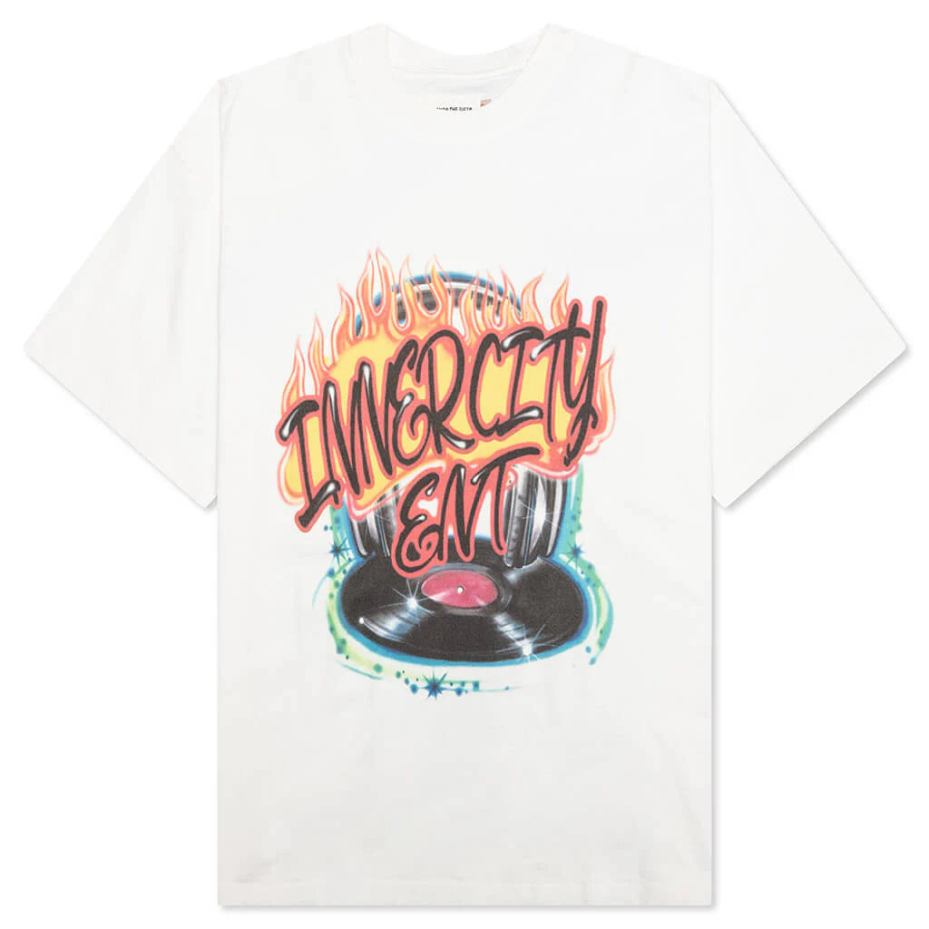 Inner City Airbrush Art S S Tee White