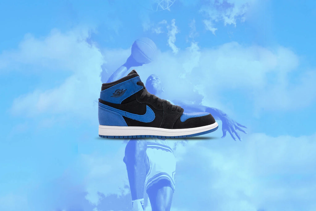 Air Jordan 1 Retro High OG PS Royal Reimagined Black Royal Blue White