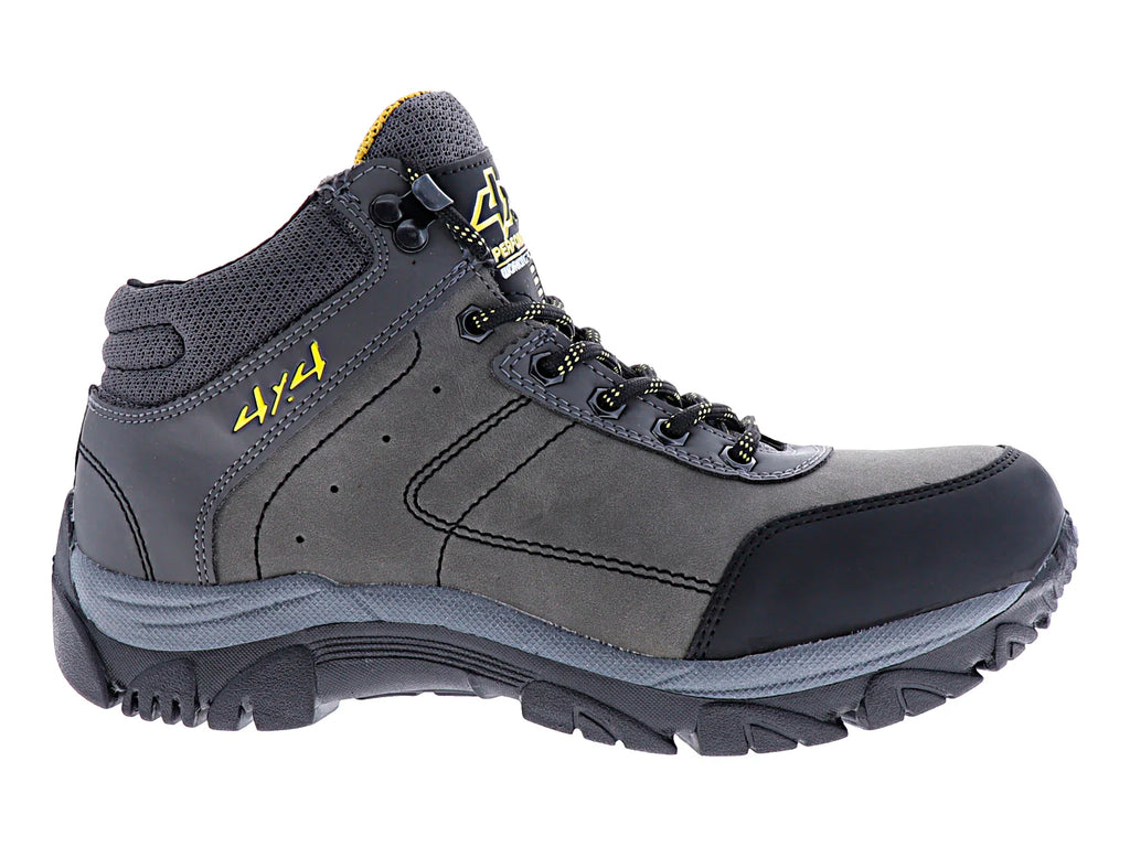 Botas 4X4 Gris Oxford y Amarillo para Hombre