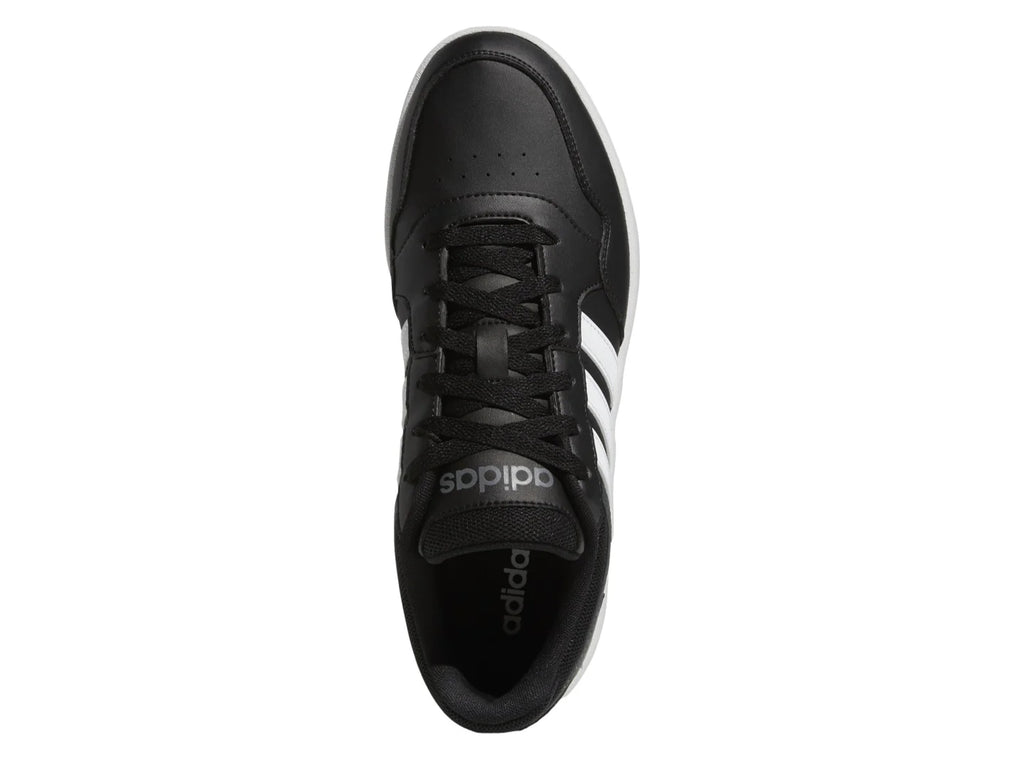 Tenis Adidas Hoops 30 Negro Blanco Gris para Hombre