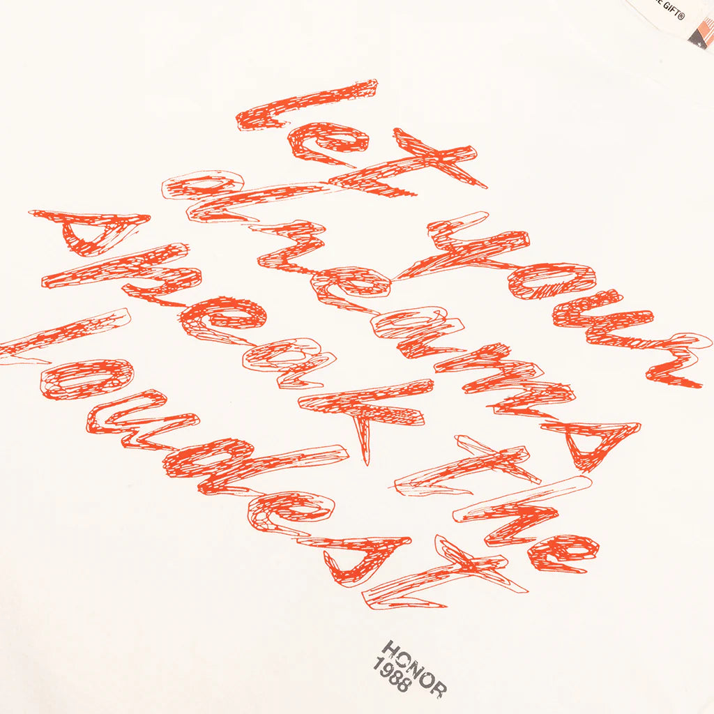 Dreams Speak Loudest T Shirt Bone
