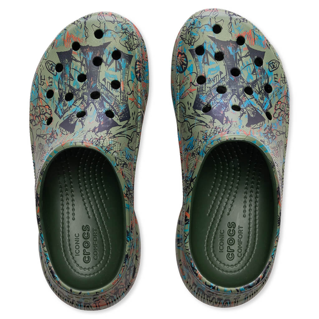 Crocs x Mowalola Womens Bae Forest