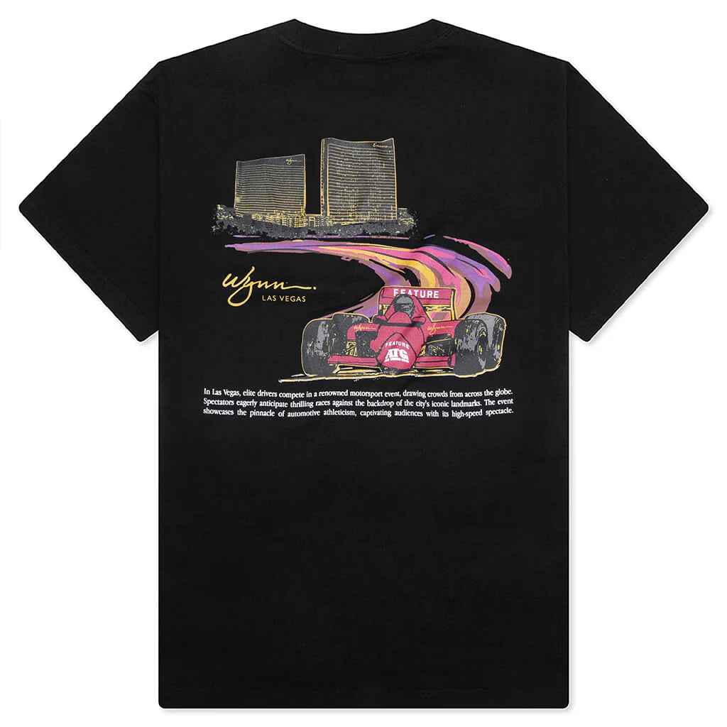 Motion Trail Tee Black